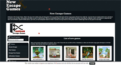 Desktop Screenshot of newescapegames.info