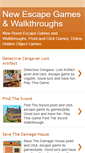 Mobile Screenshot of newescapegames.com